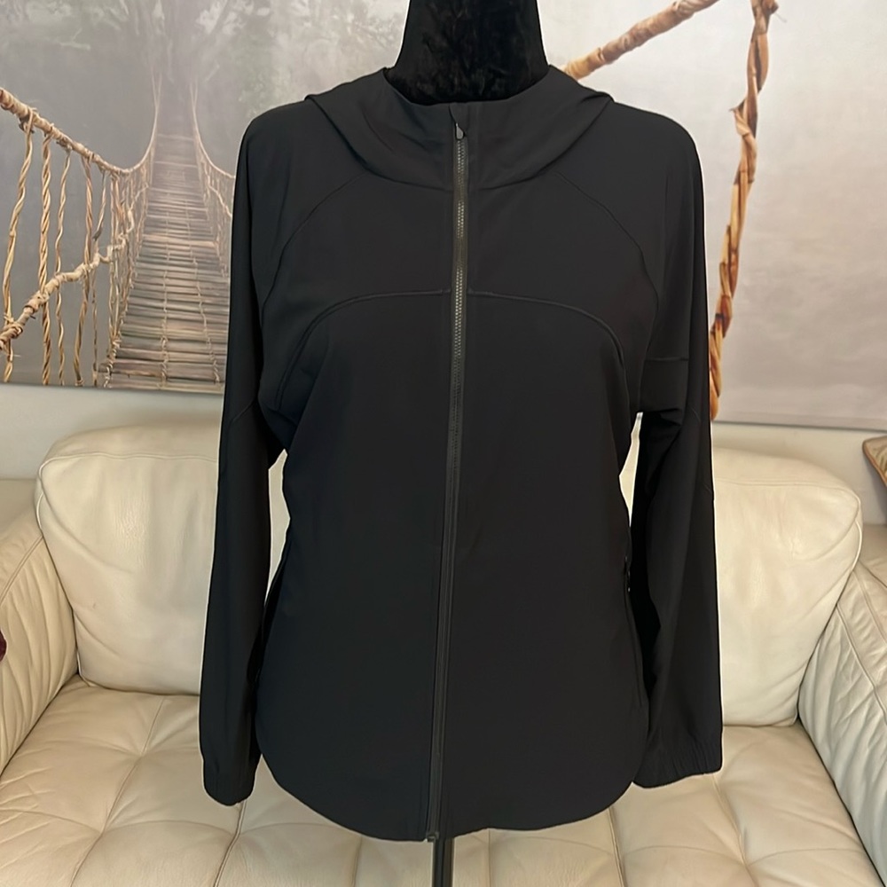 Athleta Run Free Hooded Lightweight Jacket XL